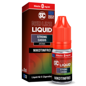 SC – Red Line – Strong Cassis – Nikotinsalz Liquid
